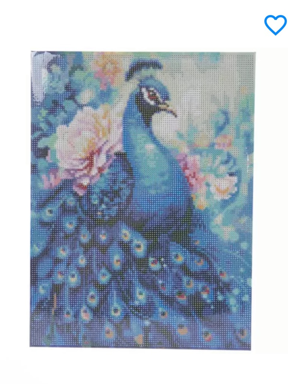 New! Blue Peacock Diamond Art Kit by Hobby Lobby Spring 2026